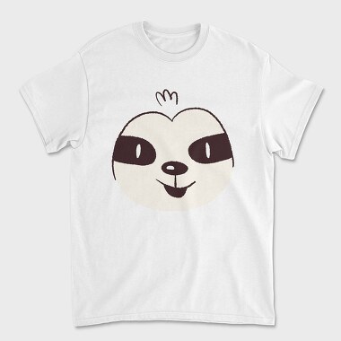Sloth Face, Unisex Men's T-Shirt