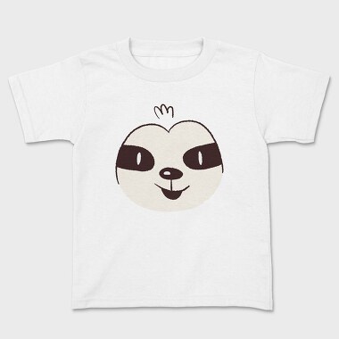 Sloth Face, Kids' T-Shirt