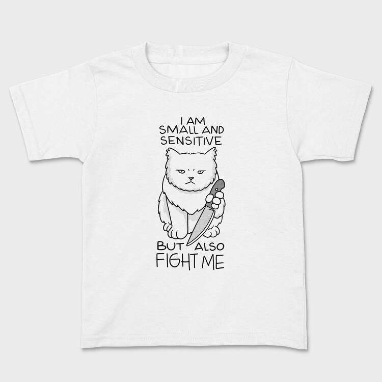 Small and Sensitive Cat, Детска Тениска