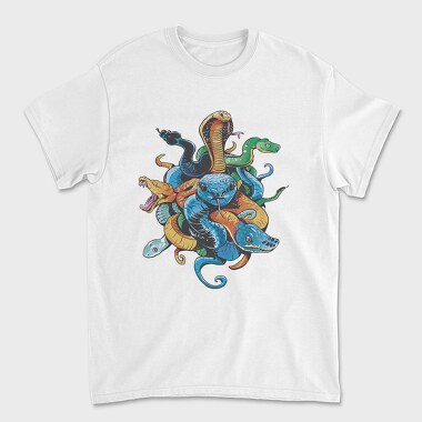 Snakes Species, Unisex Men's T-Shirt