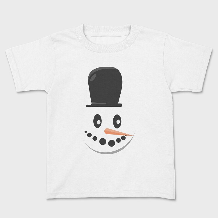 Snow Man Face 6, Детска Тениска