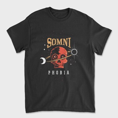 Somni Phobia, Unisex Men's T-Shirt