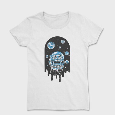 Space Cat Planets, Women's T-Shirt