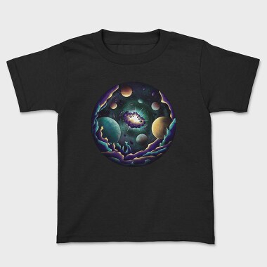 Space Explosion, Kids' T-Shirt