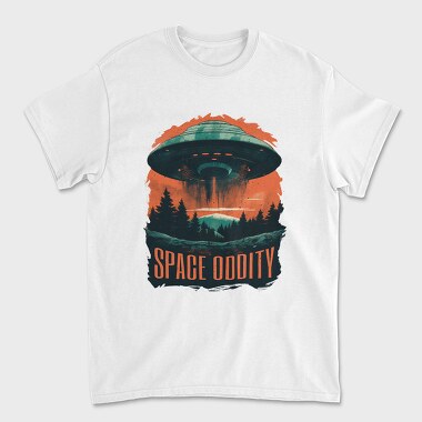 Space Oddity, Unisex Men's T-Shirt