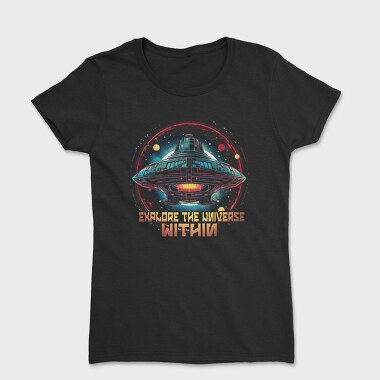 Spacecship Universe Within, Women's T-Shirt