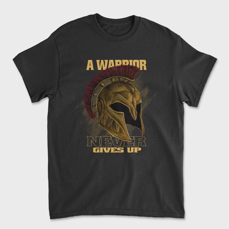 Spartan Helmet, Унисекс Мъжка Тениска
