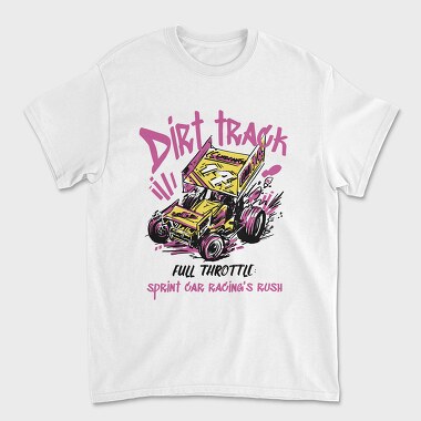 Sprint Car, Unisex Men's T-Shirt