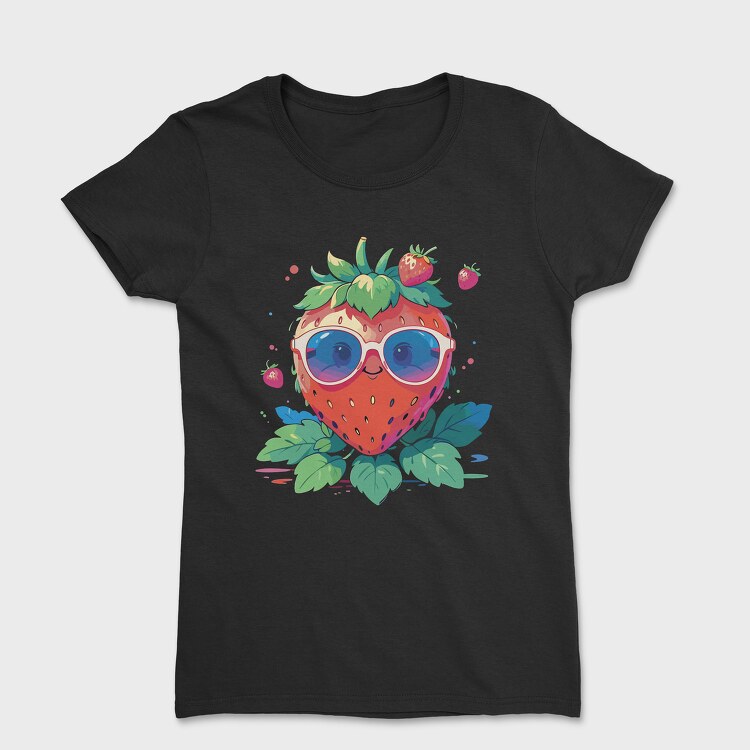 Strawbwerry Sunglasses, Дамска Тениска