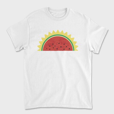 Sun Watermelon, Unisex Men's T-Shirt