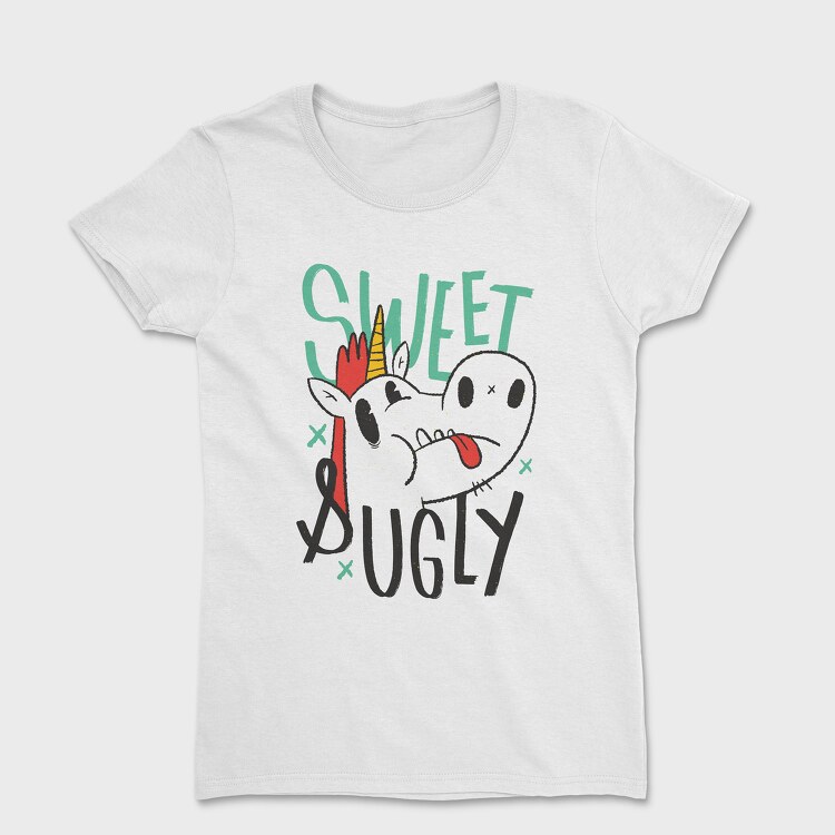 Sweet Ugly Unicorn, Women's T-Shirt