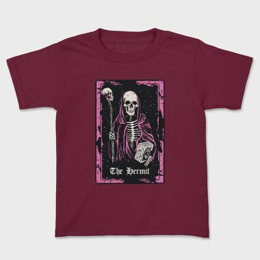 Tarot Card Hermit, Kids' T-Shirt