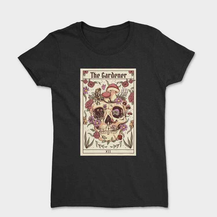 Tarot Card the Gardener, Women's T-Shirt