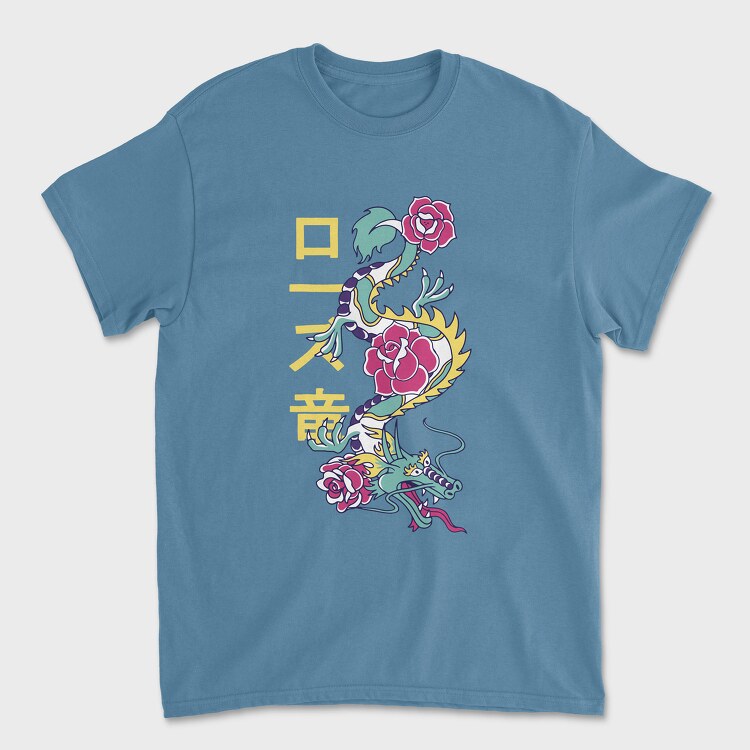 Tattoo Dragon, Unisex Men's T-Shirt