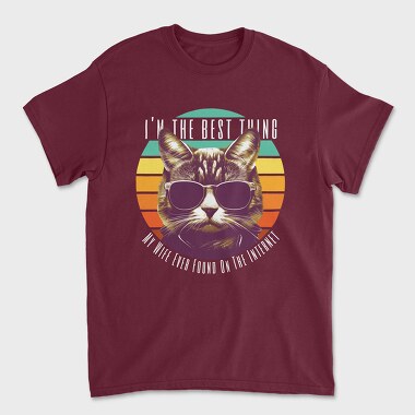 The Best Thing Cat, Unisex Men's T-Shirt