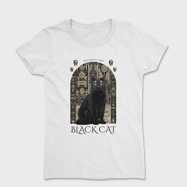 The Black Cat, Women's T-Shirt