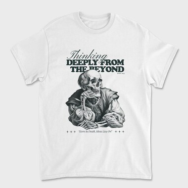 Thinking Deeply From the Beyond, Unisex Men's T-Shirt