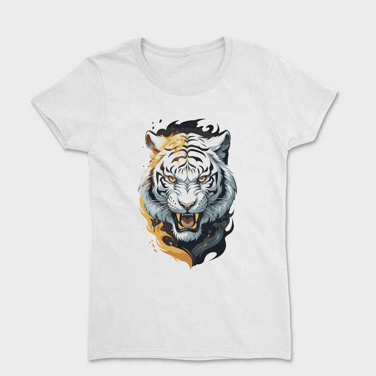 Tiger Fire, Women's T-Shirt