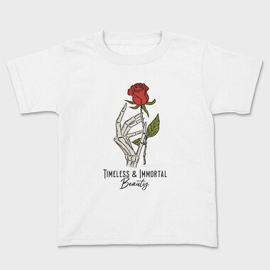 Timeless and Immortal Beauty, Kids' T-Shirt