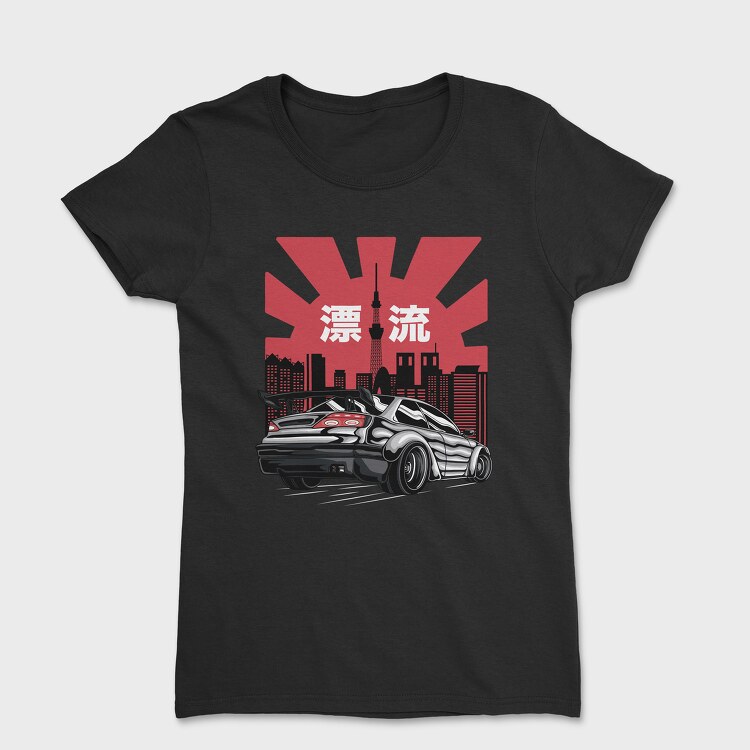 Tokyo Drift Sunset, Women's T-Shirt