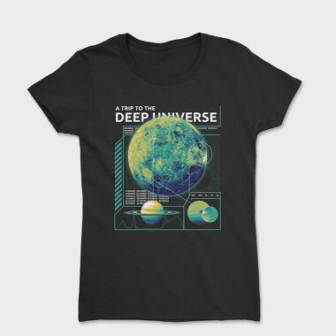 Trip to the Deep Universe, Women's T-Shirt