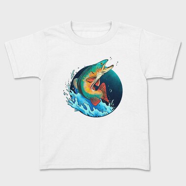 Trout Fish, Kids' T-Shirt