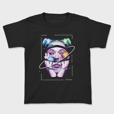 Twist You Are Universal Girl, Kids' T-Shirt