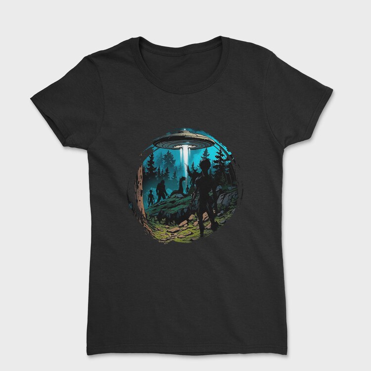 Ufo Nature, Women's T-Shirt