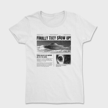 Ufo Newspaper, Women's T-Shirt