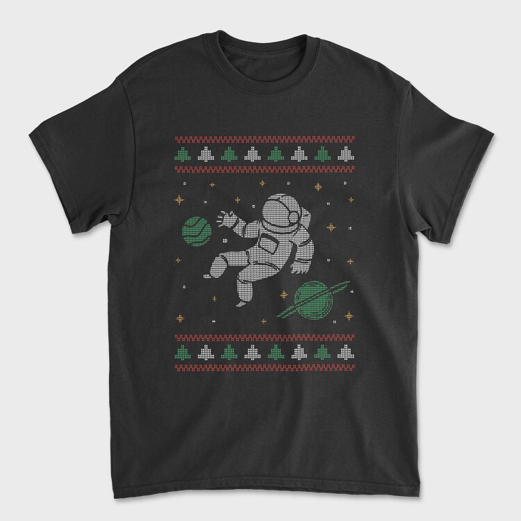 Ugly Sweater Space, Unisex Men's T-Shirt
