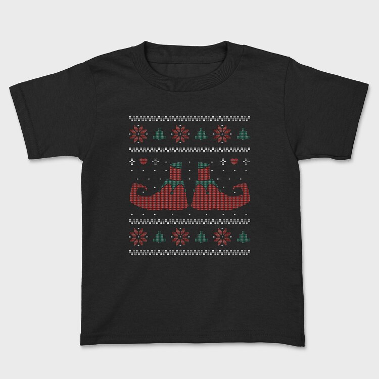 Uglysweater Elves, Kids' T-Shirt