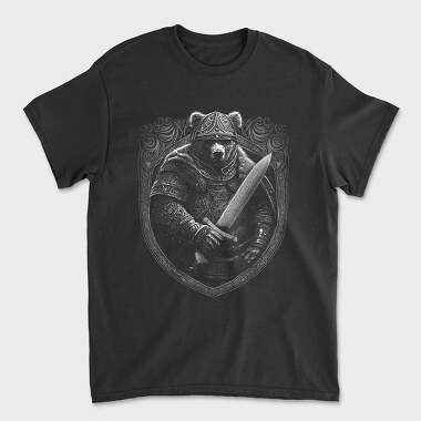 Viking Bear, Unisex Men's T-Shirt