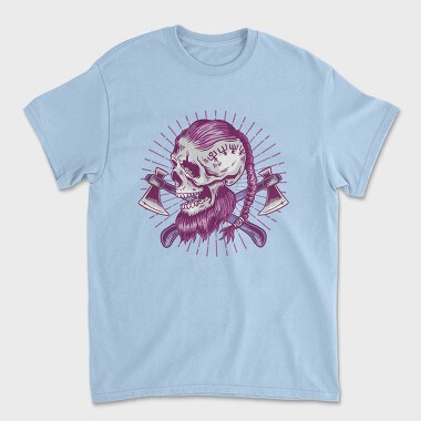 Viking Skull 4, Unisex Men's T-Shirt