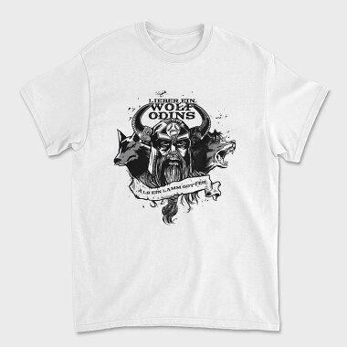 Vikings Wolves, Unisex Men's T-Shirt