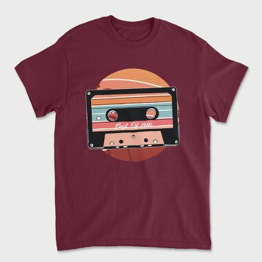 Vintage Cassette Design, Unisex Men's T-Shirt