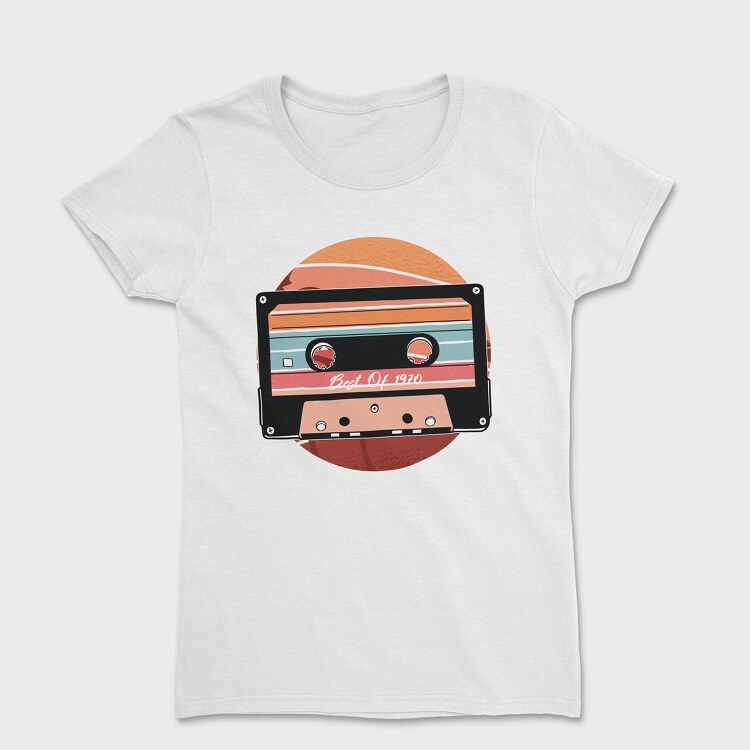 Vintage Cassette Design, Women's T-Shirt