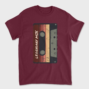 Vintage Cassette Legendary Mix, Unisex Men's T-Shirt
