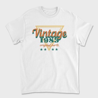 Vintage Triangle, Unisex Men's T-Shirt