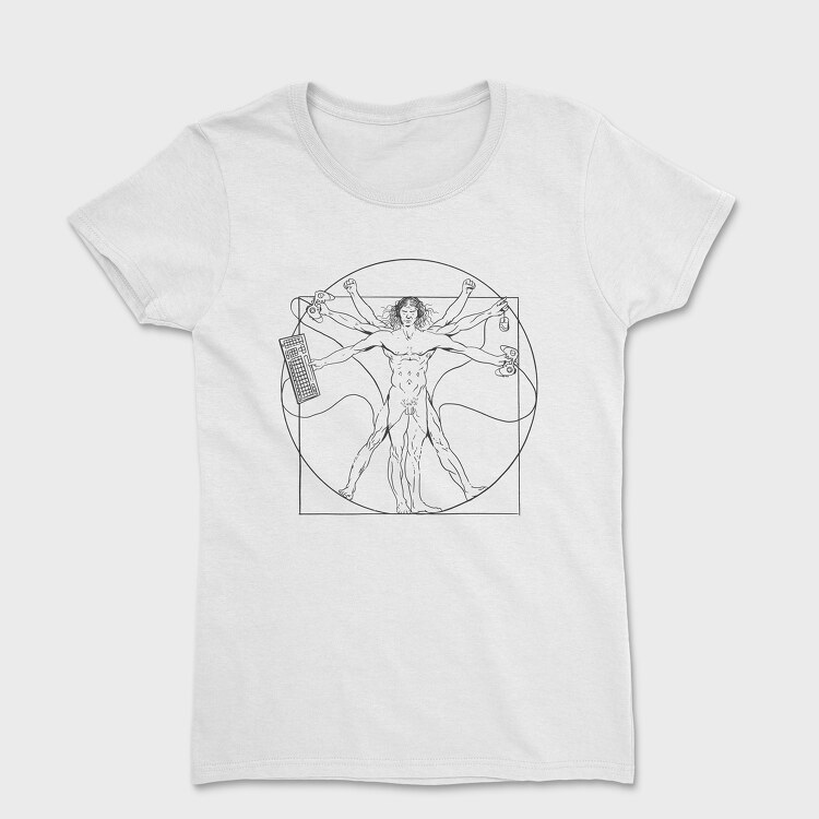 Vitruvian Man Video Games, Дамска Тениска