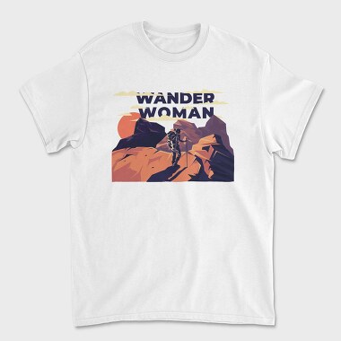 Wander Woman, Unisex Men's T-Shirt