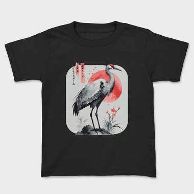 Watercolor Japan Style, Kids' T-Shirt