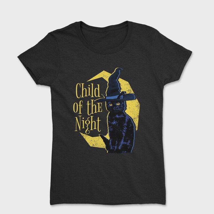 Witch Cat, Women's T-Shirt