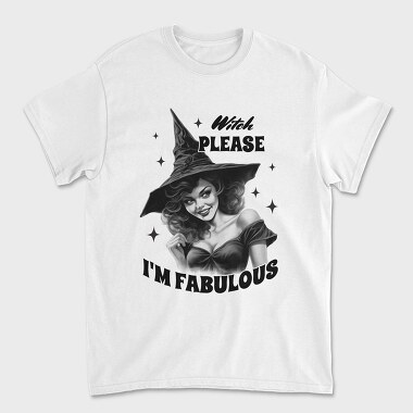 Witch, Unisex Men's T-Shirt