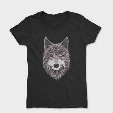 Wolf Portrait 1, Women's T-Shirt