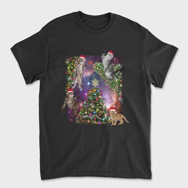 Xmas Cats, Unisex Men's T-Shirt