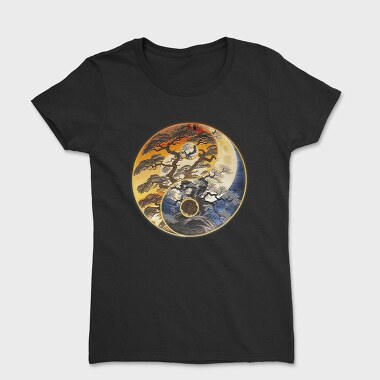 Yingyang Tree of Life, Women's T-Shirt