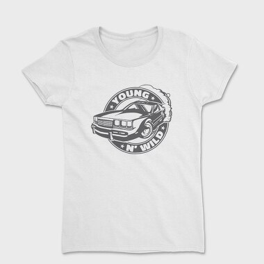 Young N Wild Car, Women's T-Shirt