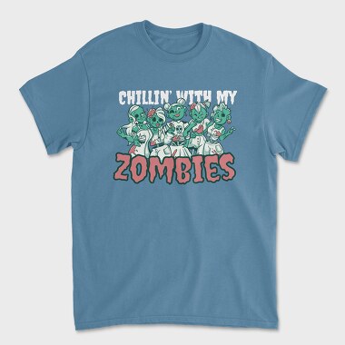 Zombie Besties, Unisex Men's T-Shirt