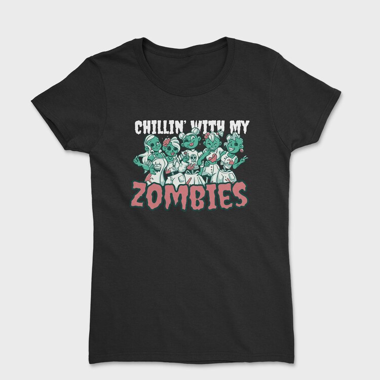 Zombie Besties, Women's T-Shirt