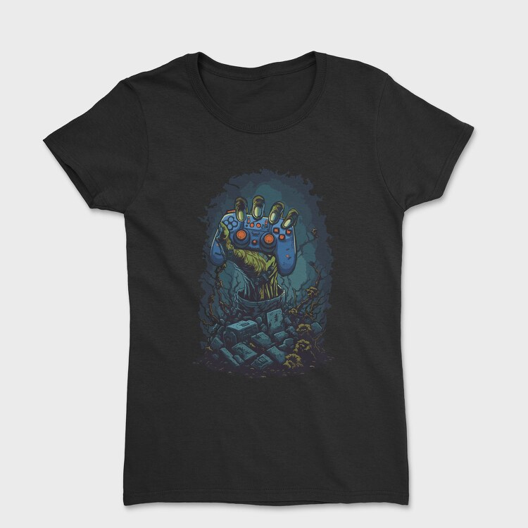 Zombie Gaming Hand, Women's T-Shirt